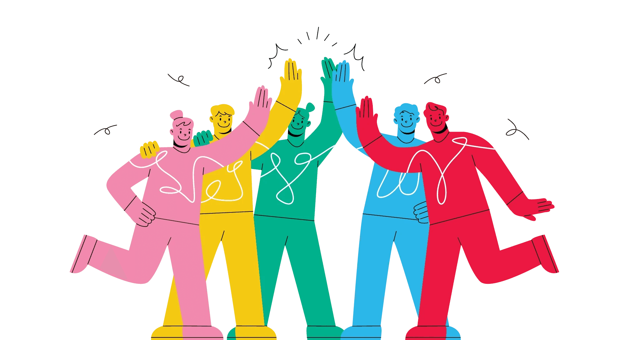 Foreedom team illustration