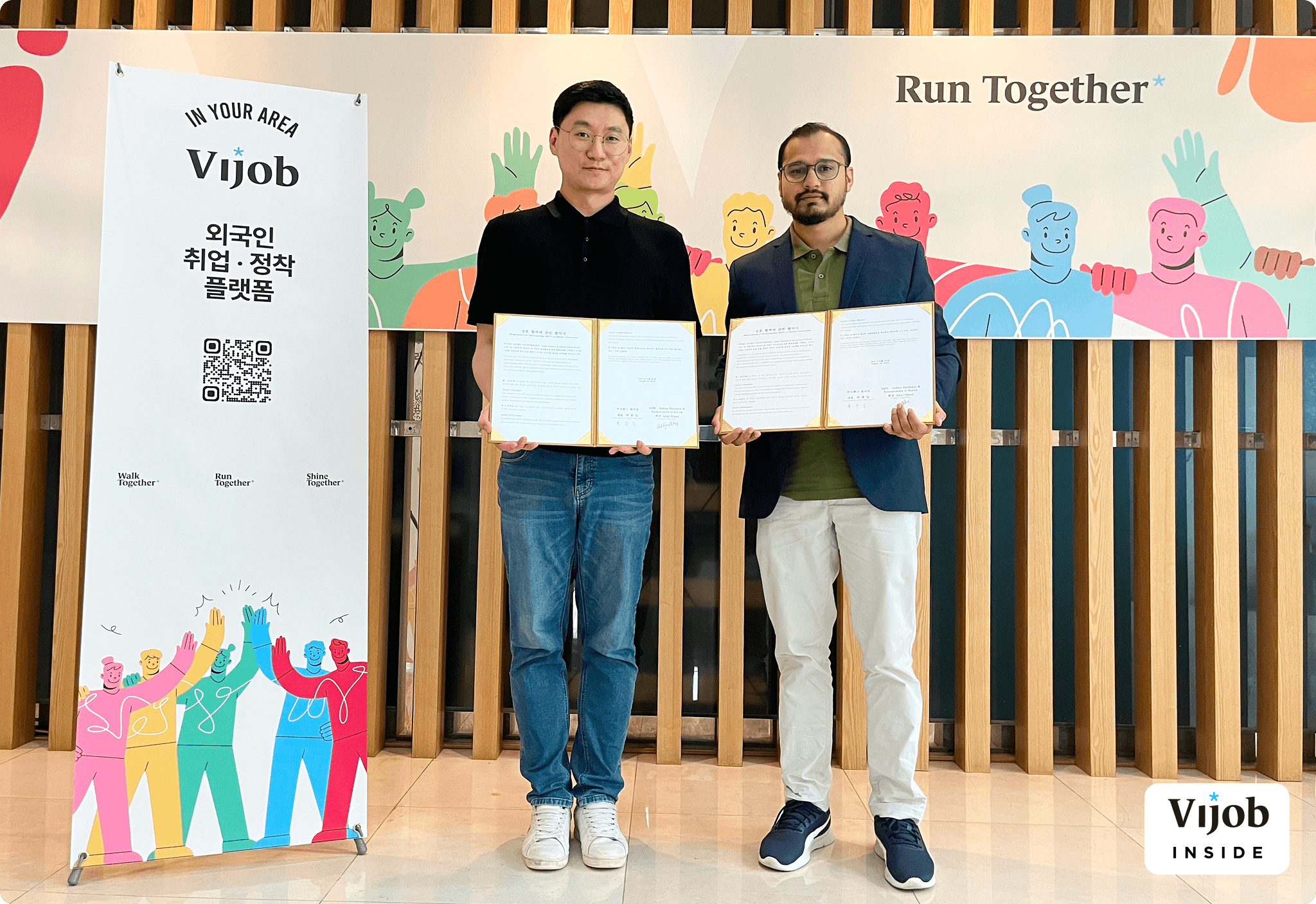Partnership with ISRK, the Indian students and researchers network